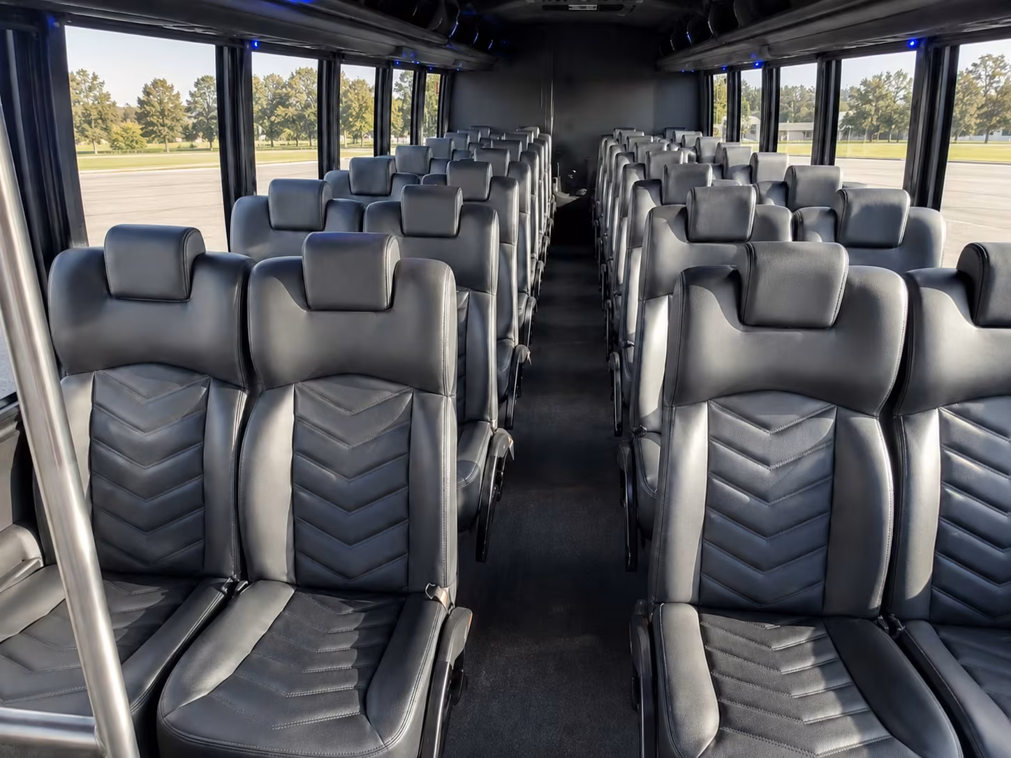 20 passenger minibus inside