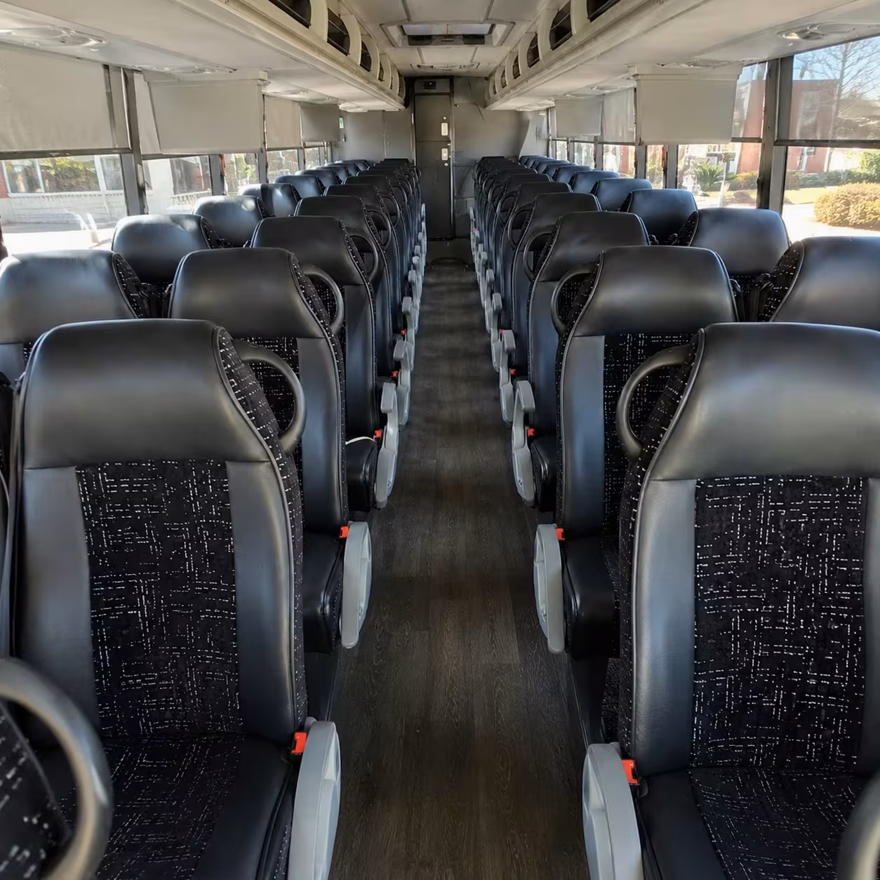 north las vegas charter bus rental interior