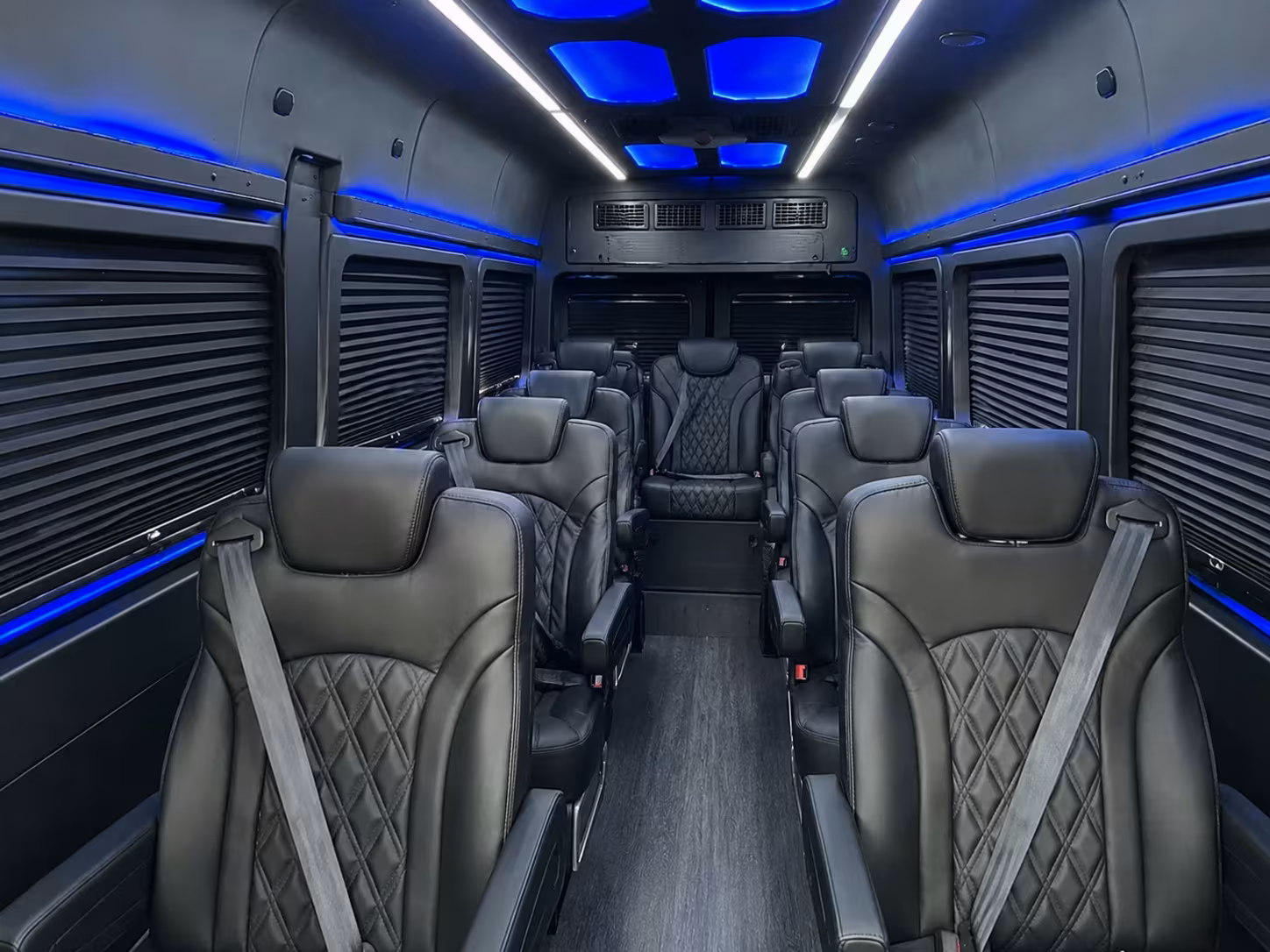 sprinter van with driver interior